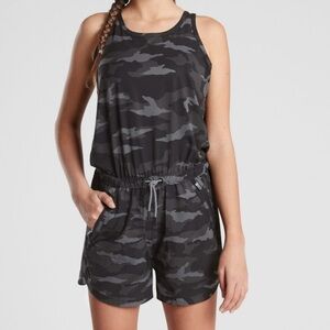 Athleta Girl Camo Romper